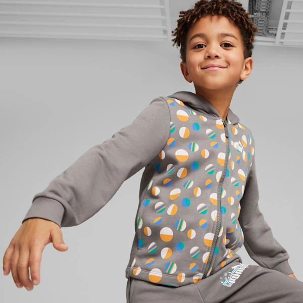 ¡ESS+ SUMMER CAMP! Hoodie PUMA para peques: diversión veraniega con estilo, ¡a disfrutar!