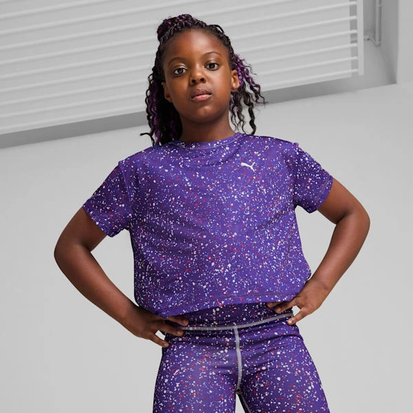 ¡PUMA TRAIN FAVORITE! Tee corto para niños grandes. ¡Entrena con estilo y comodidad! ¡A comprar ya!